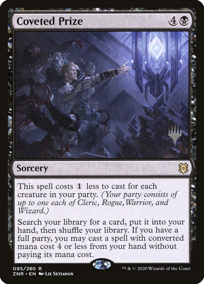 Coveted Prize (Promo Pack) [Zendikar Rising Promos] | Devastation Store
