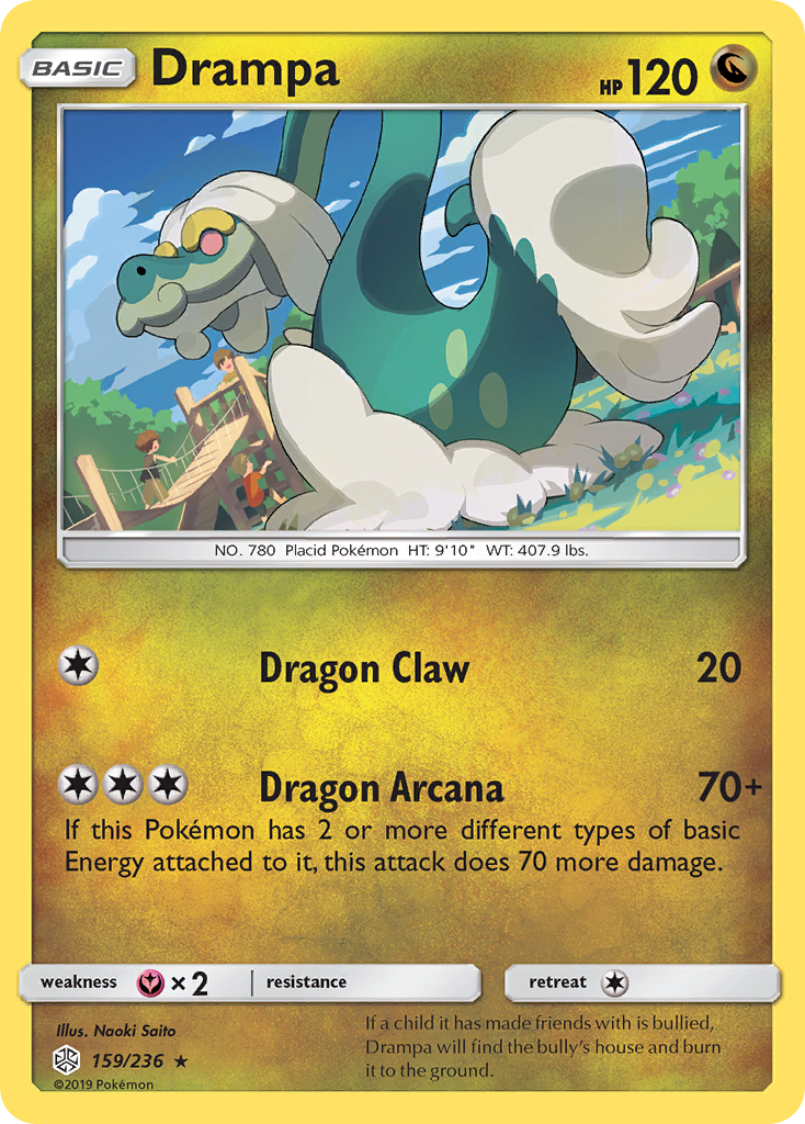 Drampa (159/236) [Sun & Moon: Cosmic Eclipse] | Devastation Store