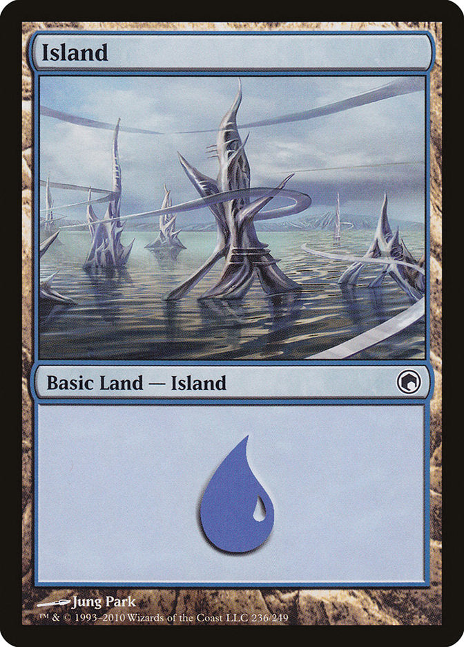 Island (236) [Scars of Mirrodin] - Devastation Store | Devastation Store