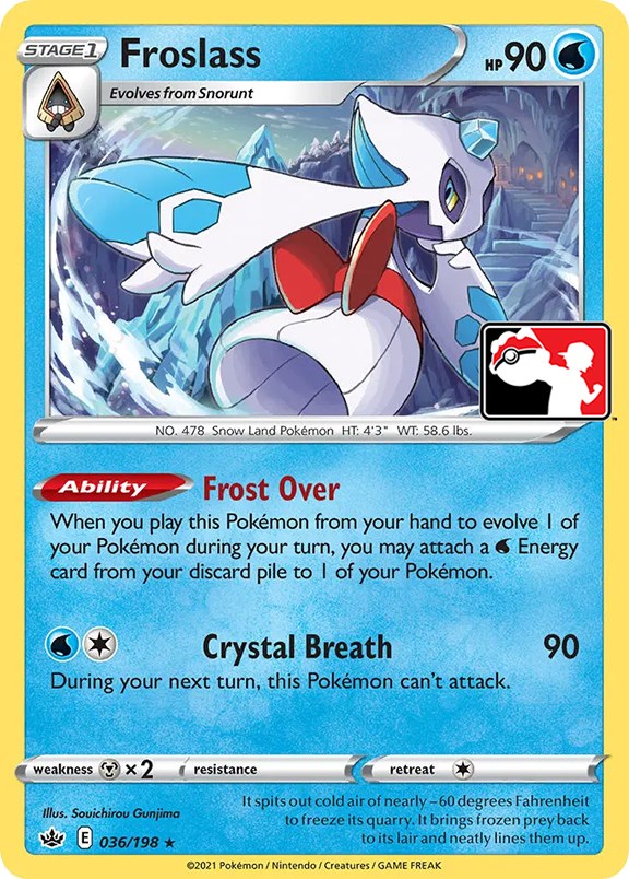 Froslass (036/198) [Prize Pack Series One] | Devastation Store