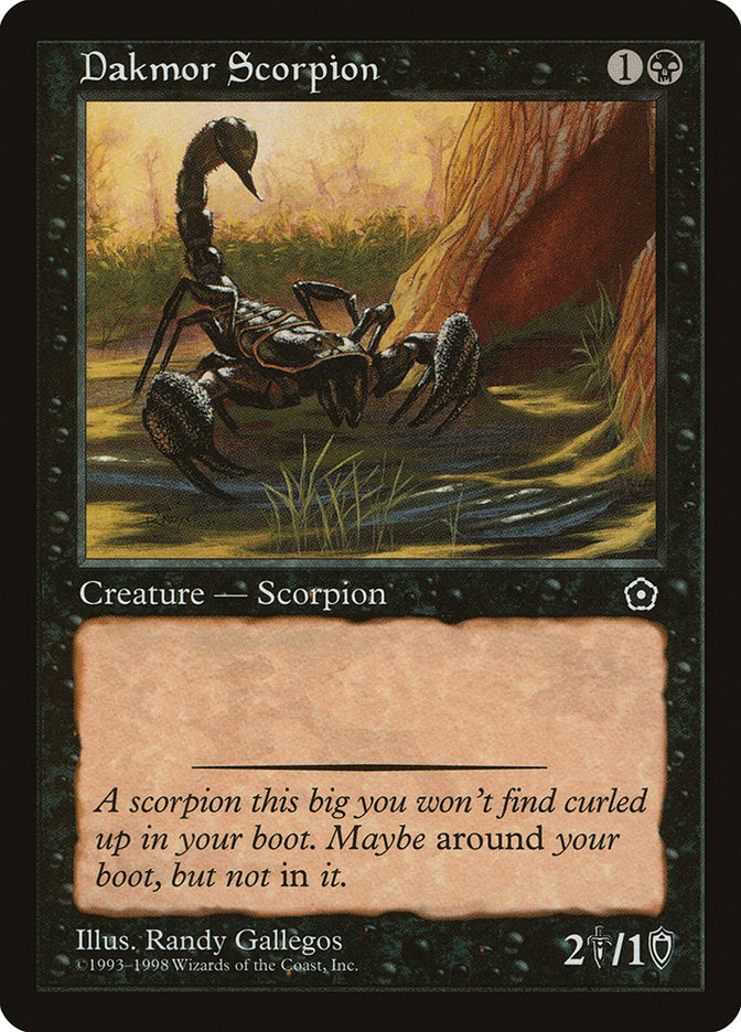 Dakmor Scorpion [Portal Second Age] - Devastation Store | Devastation Store