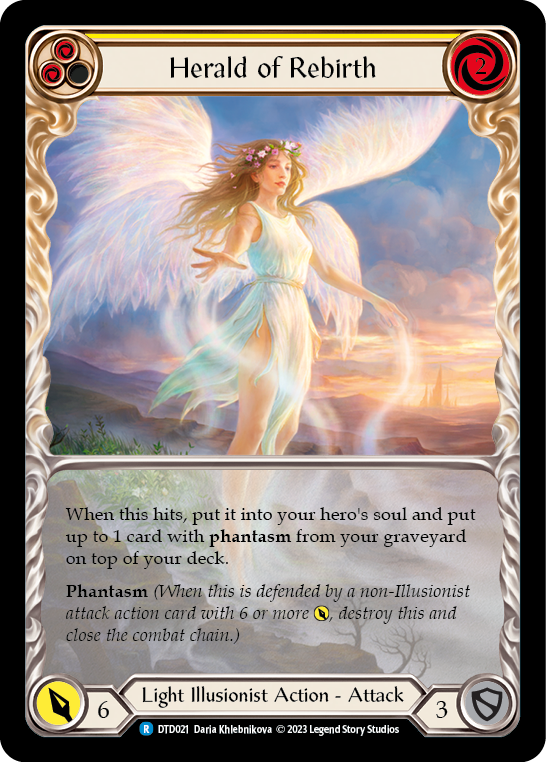 Herald of Rebirth (Yellow) [DTD021] (Dusk Till Dawn) | Devastation Store