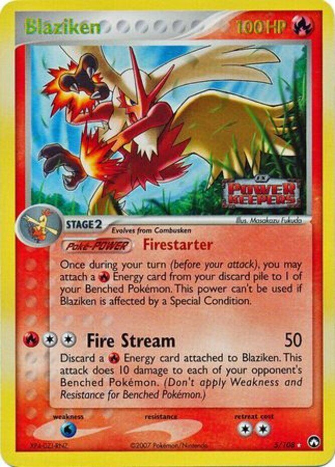 Blaziken (5/108) (Stamped) [EX: Power Keepers] | Devastation Store