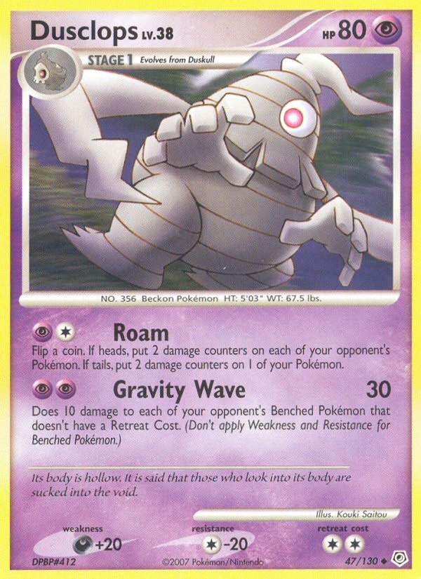 Dusclops (47/130) [Diamond & Pearl: Base Set] | Devastation Store