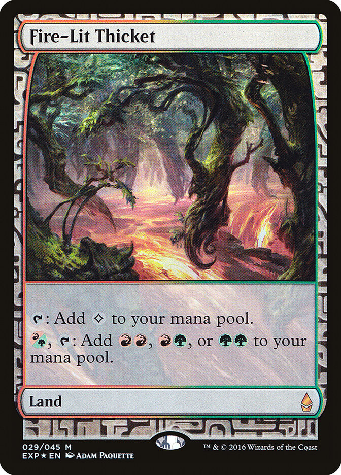 Fire-Lit Thicket [Zendikar Expeditions] - Devastation Store | Devastation Store