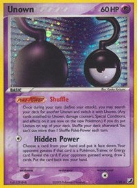 Unown (?) (?/28) [EX: Unseen Forces] | Devastation Store