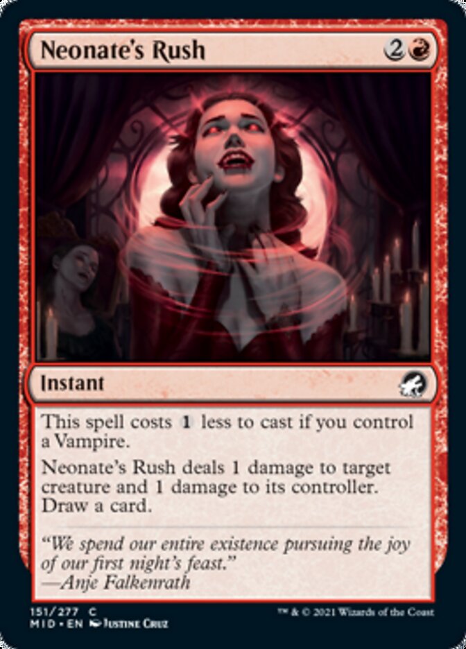 Neonate's Rush [Innistrad: Midnight Hunt] | Devastation Store