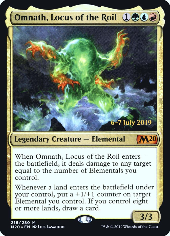 Omnath, Locus of the Roil  [Core Set 2020 Prerelease Promos] | Devastation Store