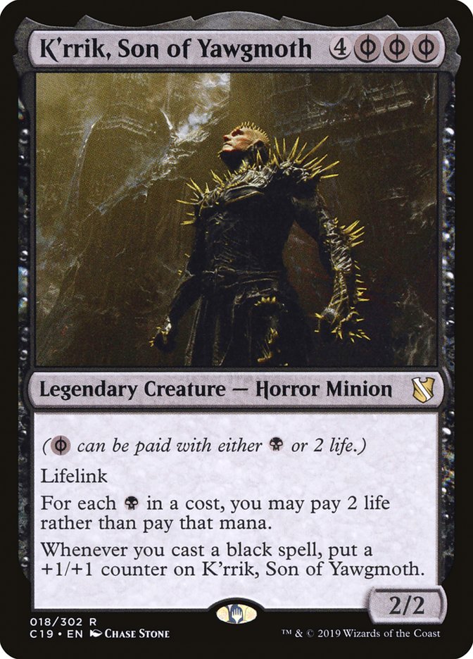 K'rrik, Son of Yawgmoth [Commander 2019] | Devastation Store