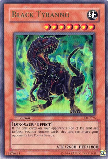 Black Tyranno [IOC-075] Ultra Rare | Devastation Store