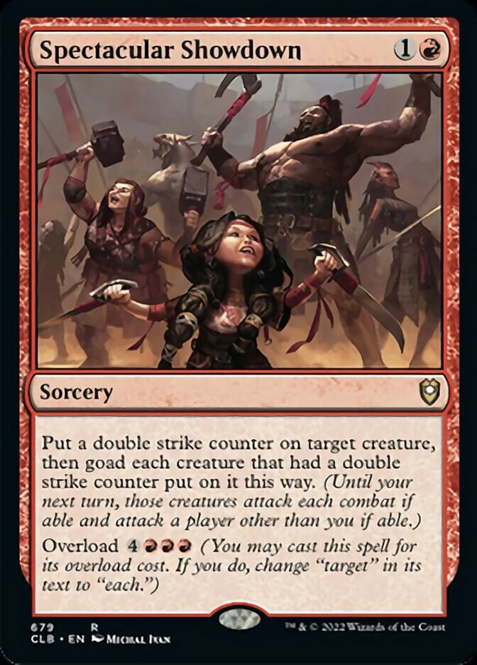 Spectacular Showdown [Commander Legends: Battle for Baldur's Gate] | Devastation Store