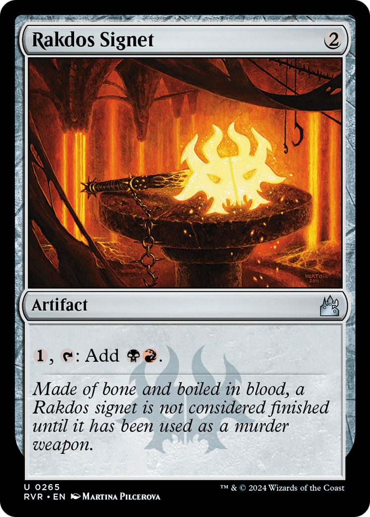 Rakdos Signet [Ravnica Remastered] | Devastation Store