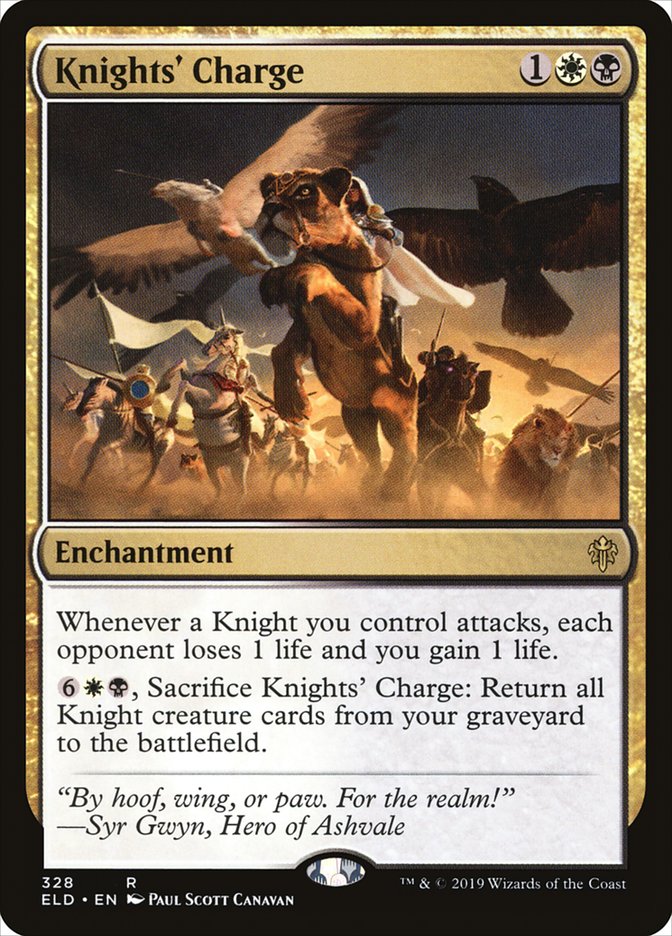 Knights' Charge [Throne of Eldraine] | Devastation Store