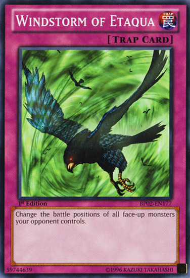 Windstorm of Etaqua [BP02-EN177] Mosaic Rare | Devastation Store