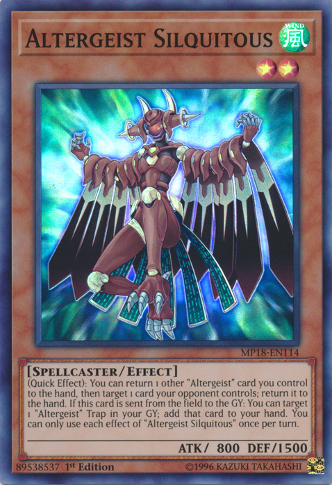 Altergeist Silquitous [MP18-EN114] Super Rare | Devastation Store