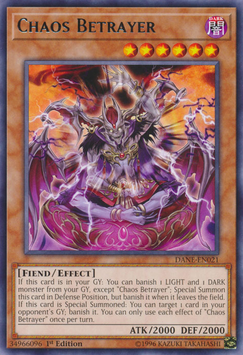 Chaos Betrayer [DANE-EN021] Rare | Devastation Store