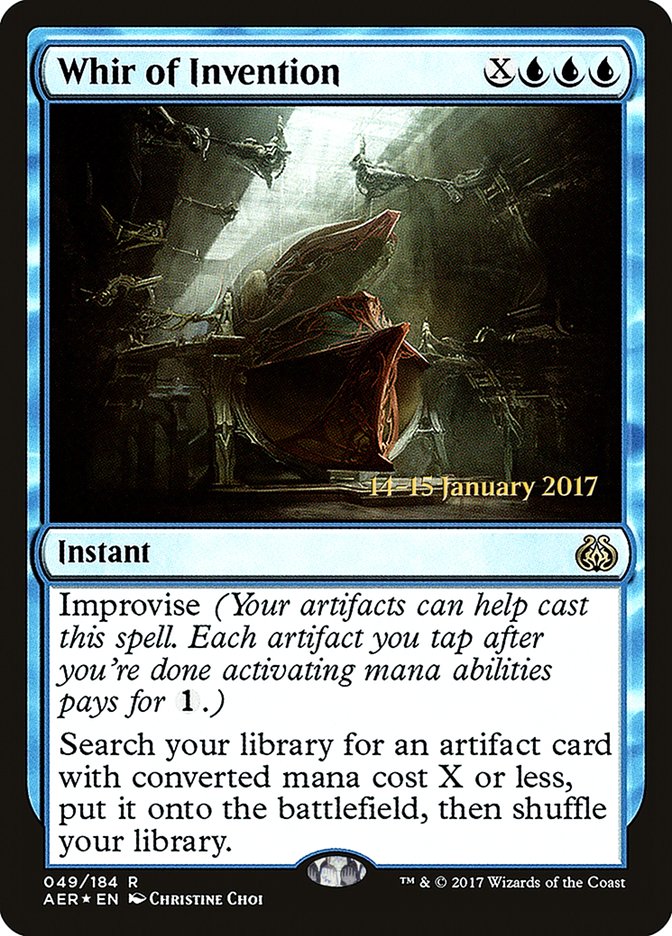 Whir of Invention  [Aether Revolt Prerelease Promos] - Devastation Store | Devastation Store