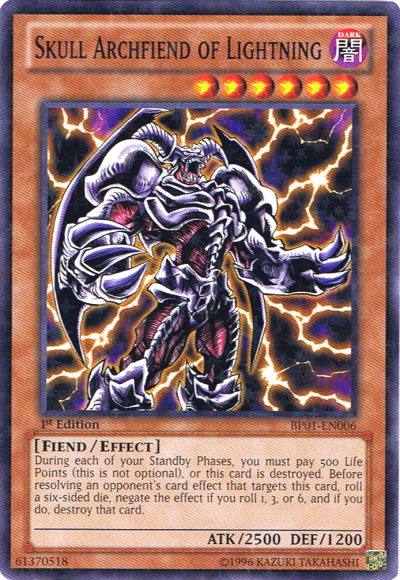Skull Archfiend of Lightning [BP01-EN006] Starfoil Rare | Devastation Store
