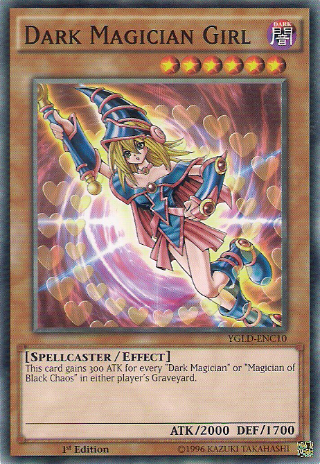 Dark Magician Girl [YGLD-ENC10] Common | Devastation Store