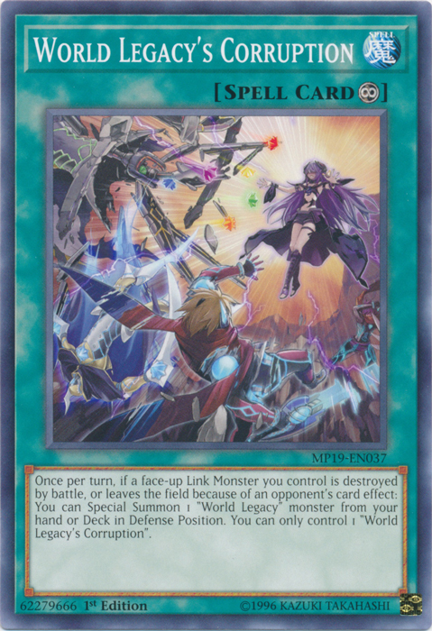 World Legacy's Corruption [MP19-EN037] Common | Devastation Store