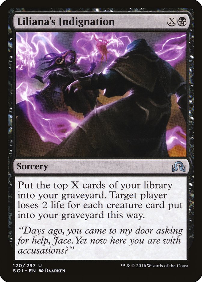 Liliana's Indignation [Shadows over Innistrad] - Devastation Store | Devastation Store