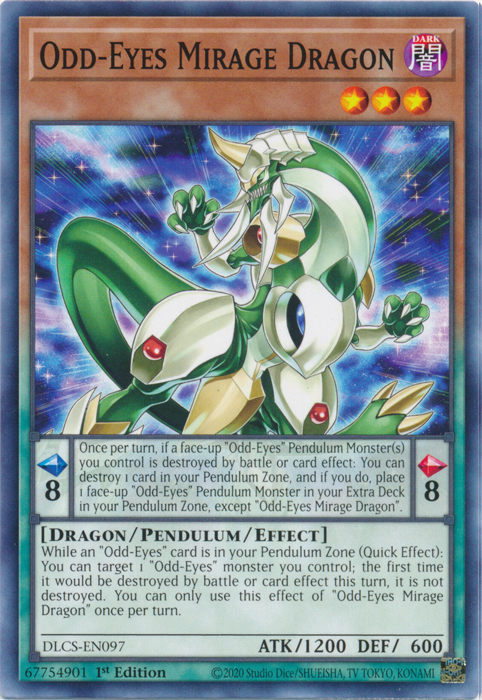 Odd-Eyes Mirage Dragon [DLCS-EN097] Common | Devastation Store