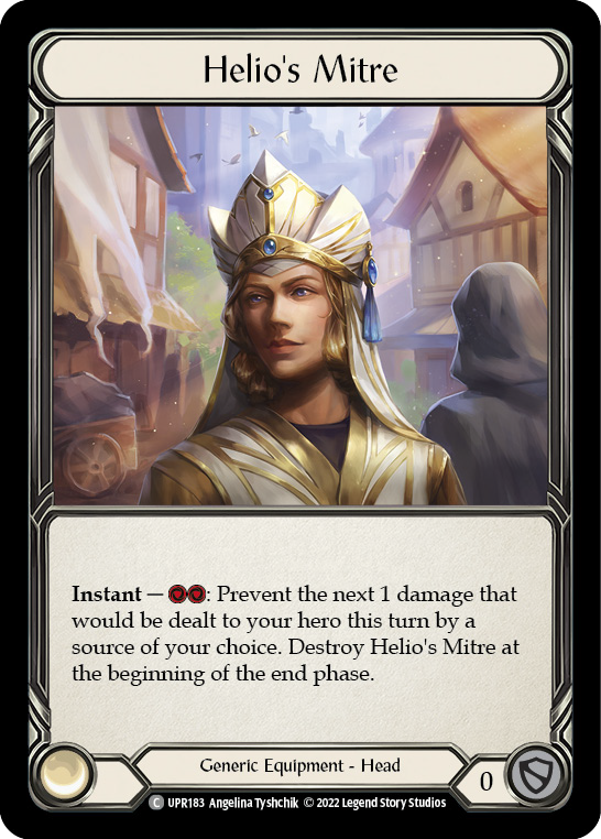 Helio's Mitre [UPR183] (Uprising)  Cold Foil | Devastation Store