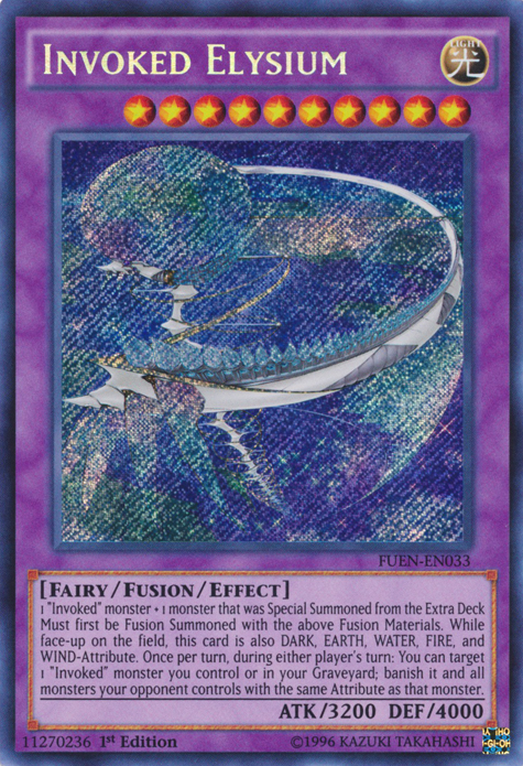 Invoked Elysium [FUEN-EN033] Secret Rare | Devastation Store