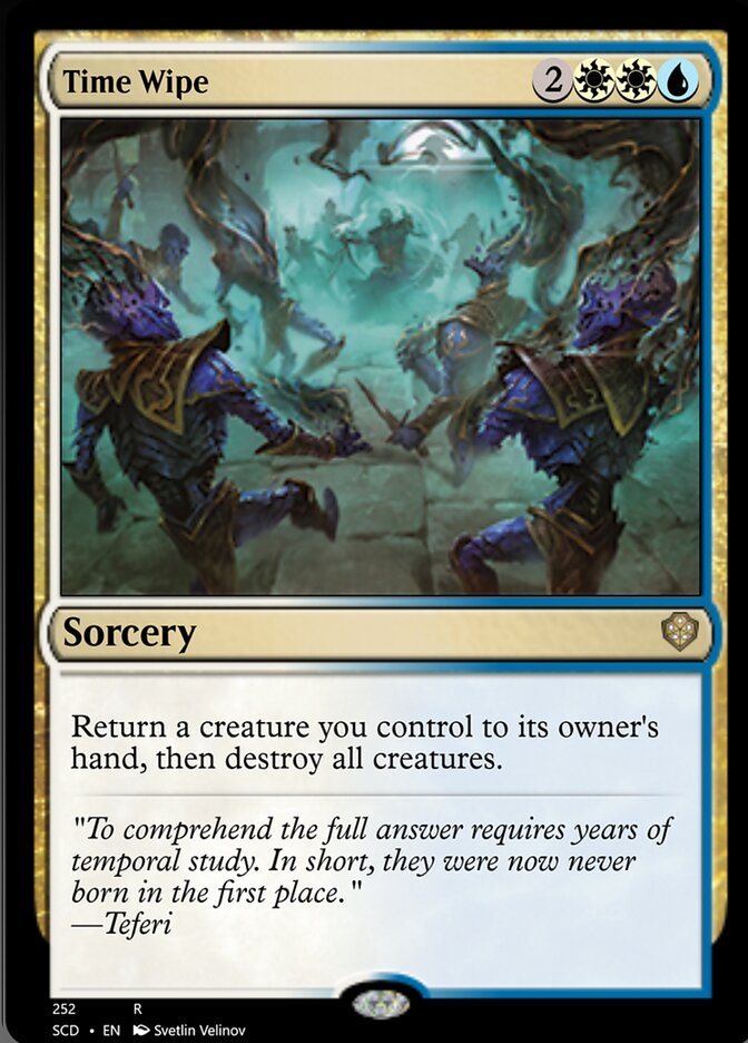 Time Wipe [Starter Commander Decks] | Devastation Store