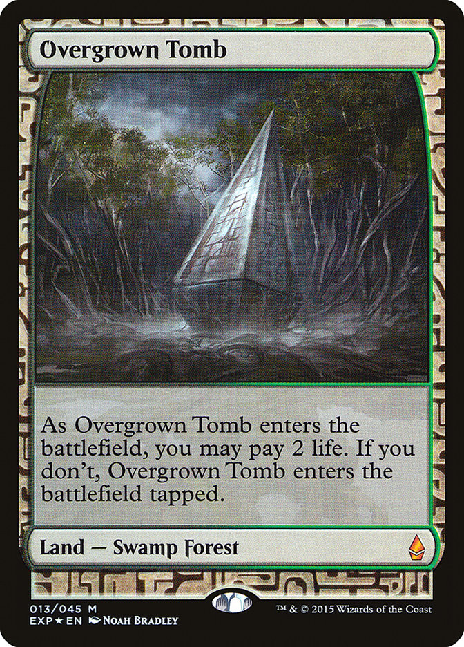 Overgrown Tomb [Zendikar Expeditions] | Devastation Store