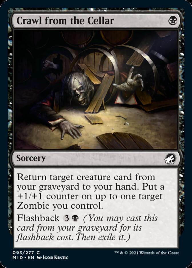 Crawl from the Cellar [Innistrad: Midnight Hunt] | Devastation Store