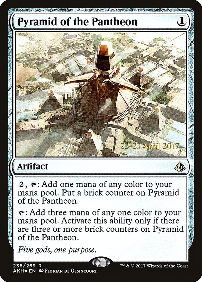 Pyramid of the Pantheon  [Amonkhet Prerelease Promos] - Devastation Store | Devastation Store