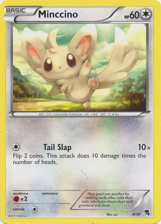 Minccino (4/30) [Black & White: Trainer Kit - Zoroark] | Devastation Store