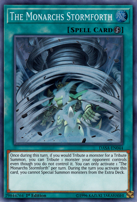 The Monarchs Stormforth [DASA-EN044] Super Rare | Devastation Store