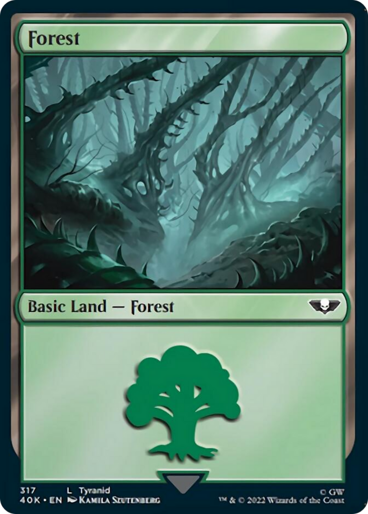 Forest (317) [Universes Beyond: Warhammer 40,000] | Devastation Store