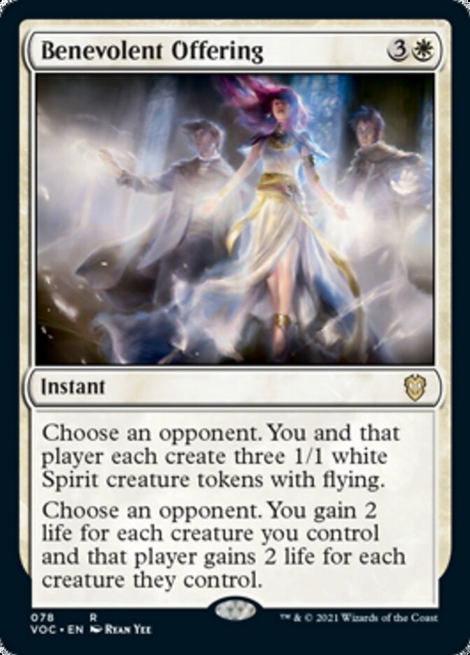 Benevolent Offering [Innistrad: Crimson Vow Commander] | Devastation Store