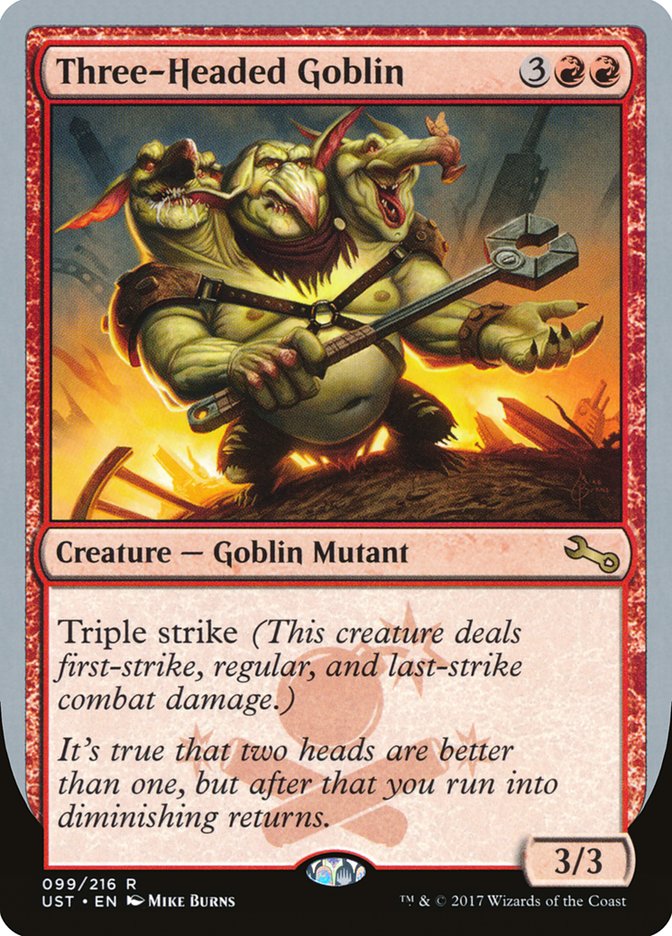 Three-Headed Goblin [Unstable] | Devastation Store