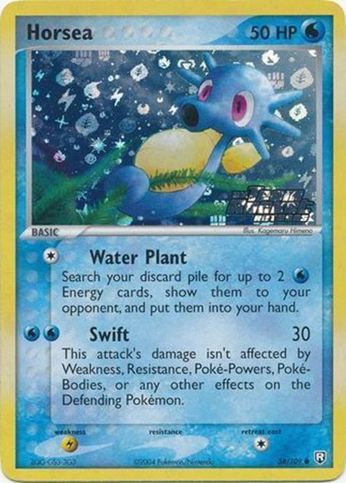 Horsea (58/109) (Stamped) [EX: Team Rocket Returns] | Devastation Store