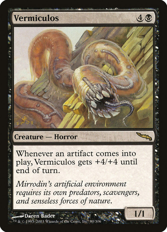 Vermiculos [Mirrodin] | Devastation Store