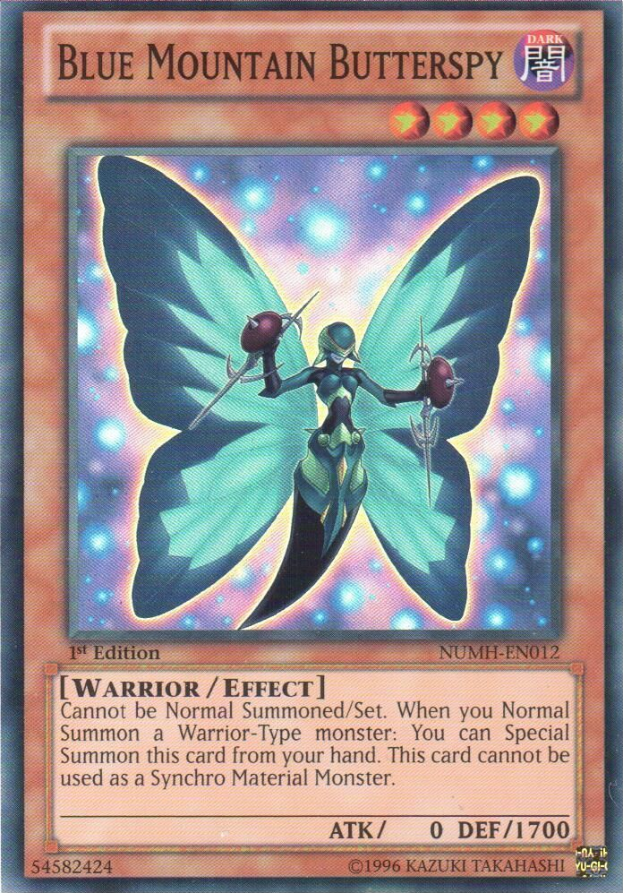 Blue Mountain Butterspy [NUMH-EN012] Super Rare | Devastation Store