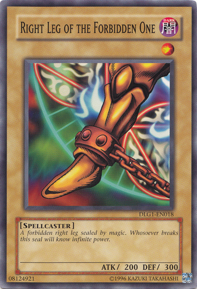 Right Leg of the Forbidden One [DLG1-EN018] Common | Devastation Store