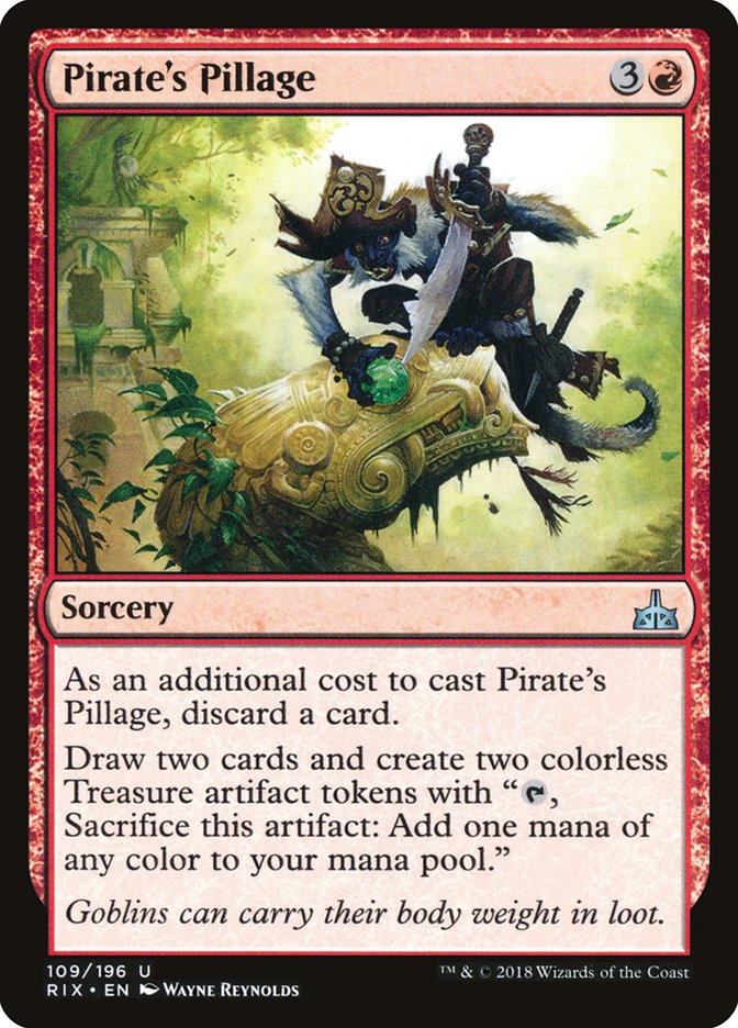 Pirate's Pillage [Rivals of Ixalan] | Devastation Store