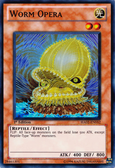 Worm Opera [HA02-EN052] Super Rare | Devastation Store