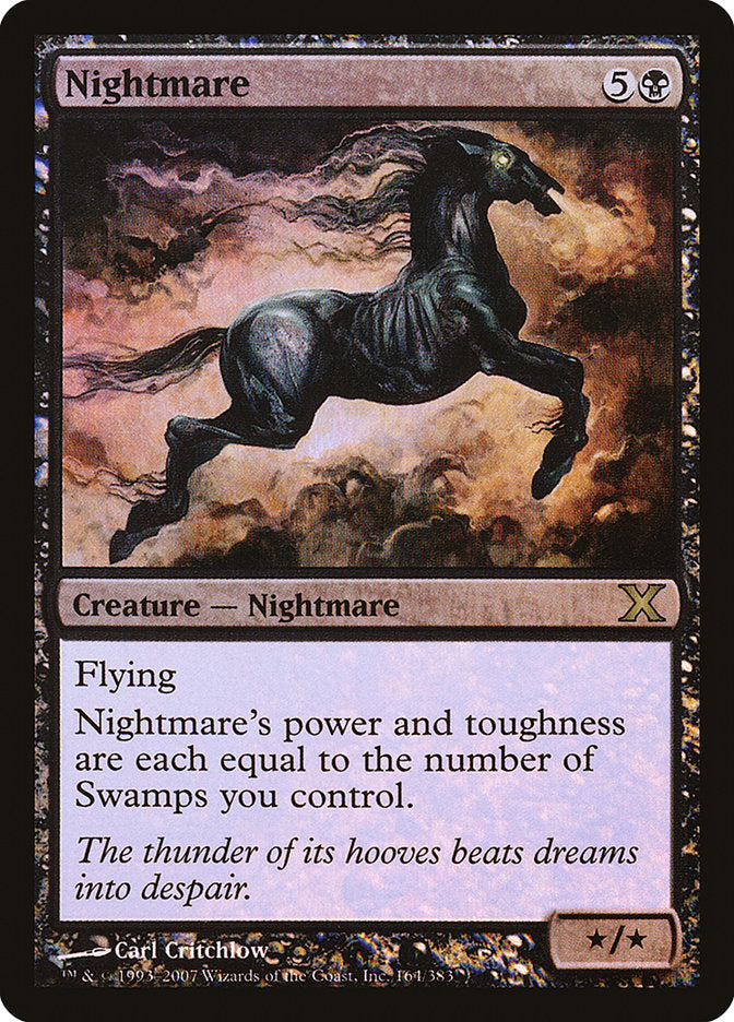 Nightmare (Premium Foil) [Tenth Edition] | Devastation Store