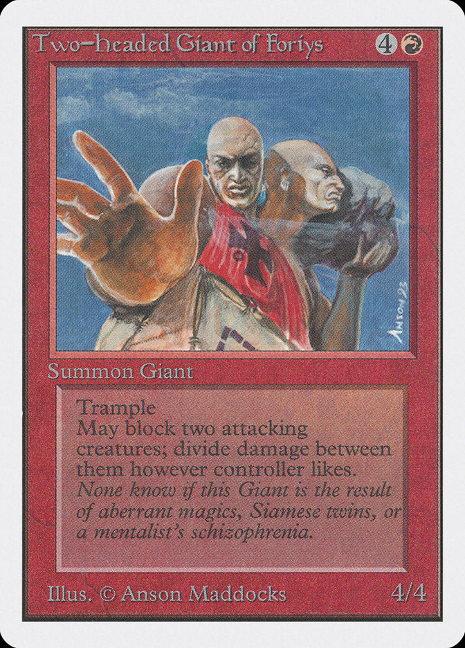 Two-Headed Giant of Foriys [Unlimited Edition] - Devastation Store | Devastation Store