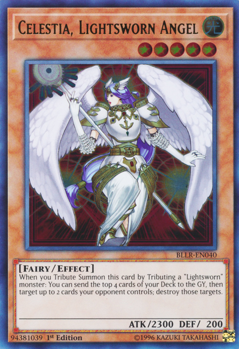 Celestia, Lightsworn Angel [BLLR-EN040] Ultra Rare | Devastation Store