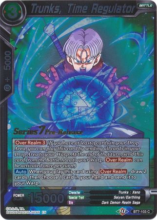 Trunks, Time Regulator [BT7-103_PR] | Devastation Store