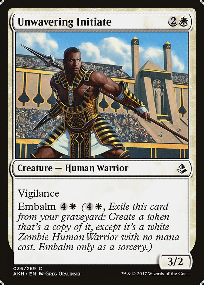 Unwavering Initiate [Amonkhet] - Devastation Store | Devastation Store