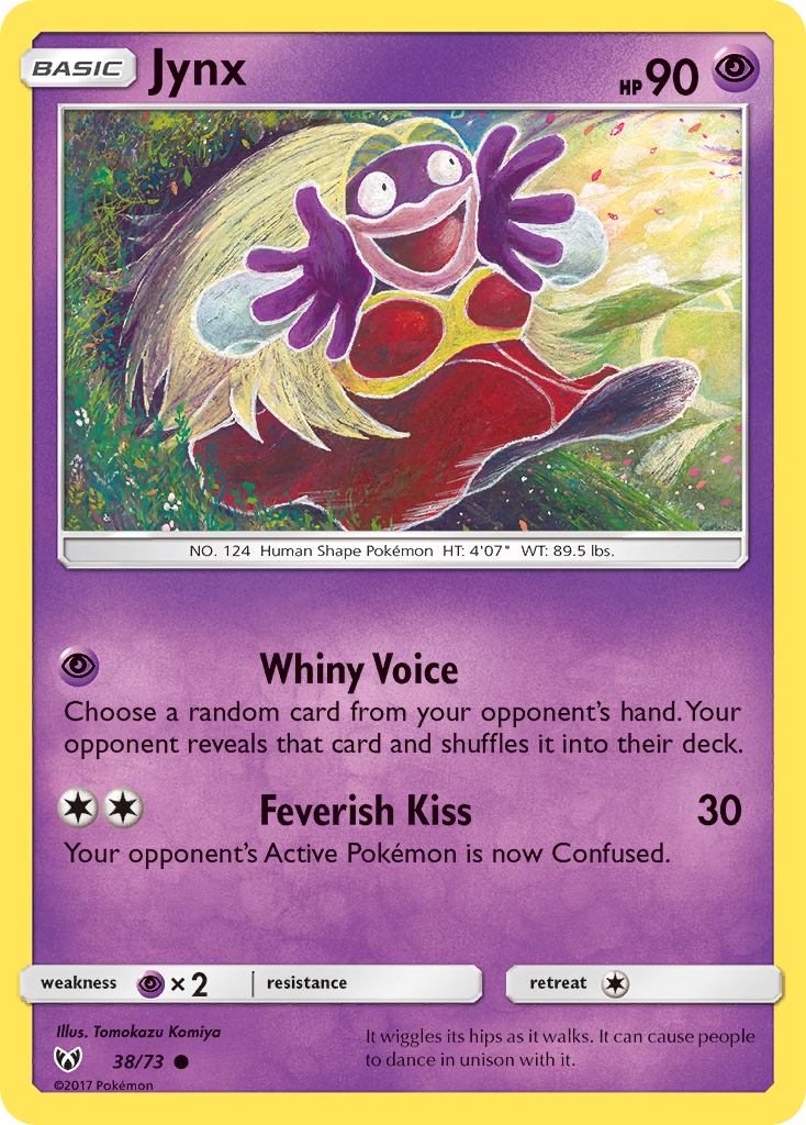 Jynx (38/73) [Sun & Moon: Shining Legends] | Devastation Store