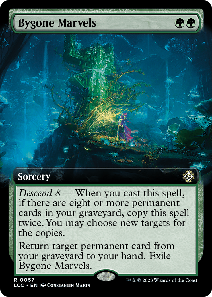 Bygone Marvels (Extended Art) [The Lost Caverns of Ixalan Commander] | Devastation Store